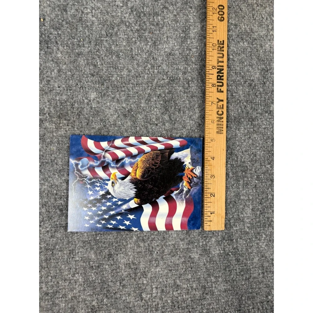 Tree-Free Greetings Patriotic Unity Card Series Set Eagle‎ Horses USA Flag 9/11